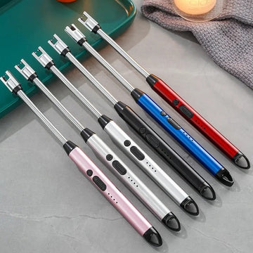 No Flame, No Gas – Rechargeable Plasma Arc Lighter (Windproof)