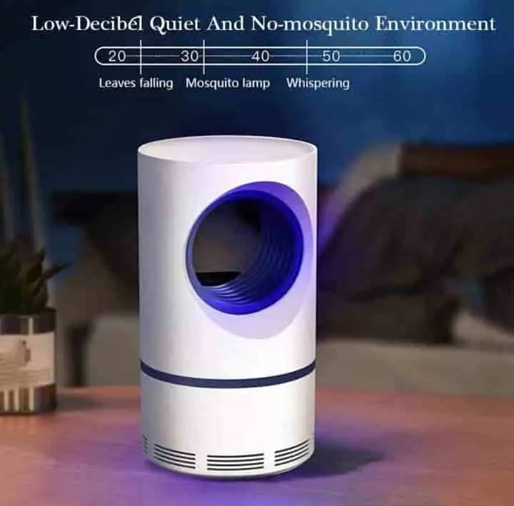 USB Electric Mosquito Killer Lamp – UV Light Insect Trap (Silent & Safe)